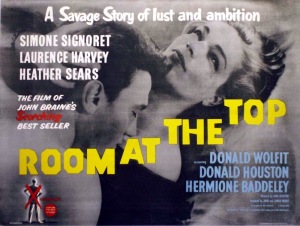 ROOM AT THE TOP - UK Poster